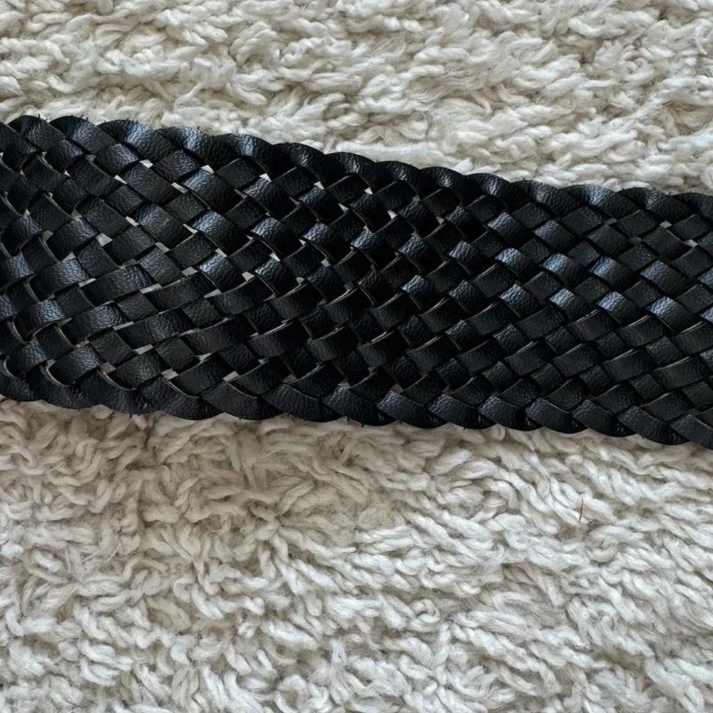 Vintage y2k Braided Belt with Gold Belt Boho Western